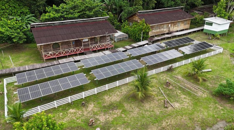 FAS leva energia limpa para comunidades do Amazonas