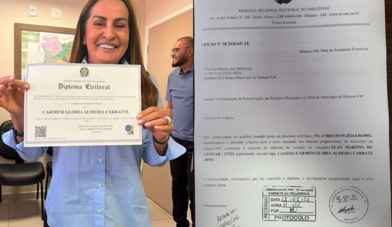 TRE-AM confirma cassação de Elan Alencar