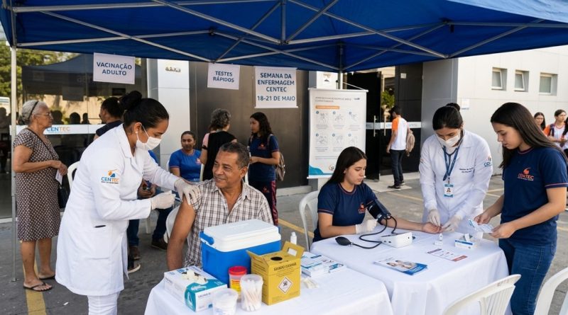 Semana da Enfermagem em Manaus terá vacinação e serviços gratuitos à população