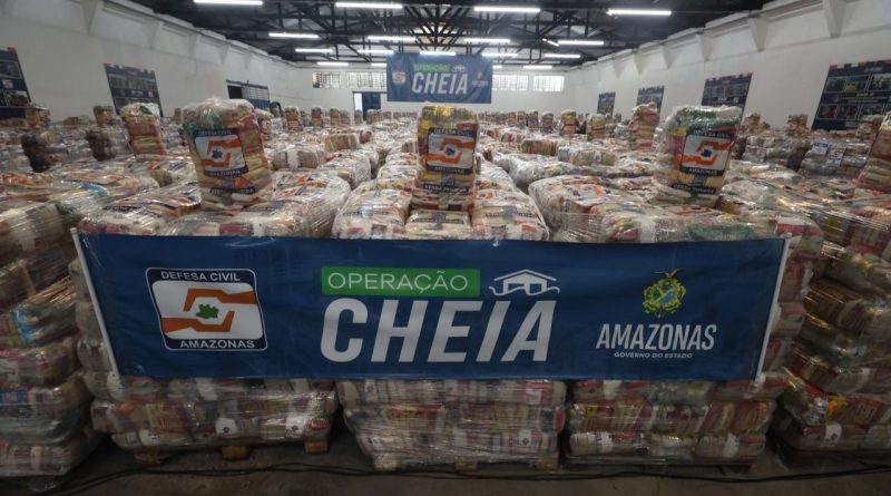 Operação Cheia 2026: Governador Roberto Cidade envia 598 toneladas de ajuda humanitária para municípios do Amazonas