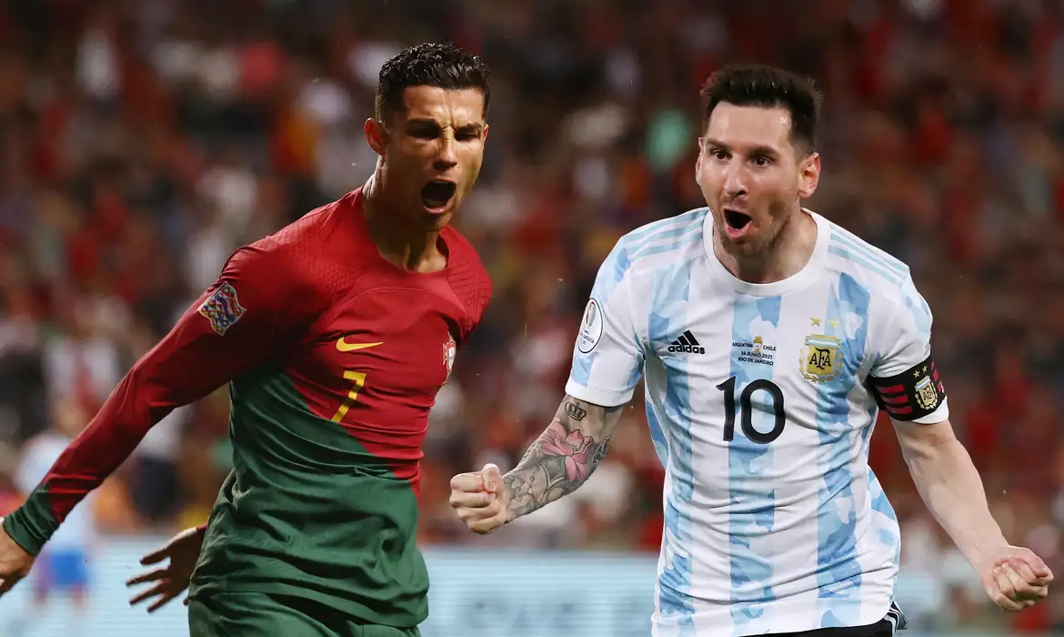 Messi lidera vantagem sobre CR7 em Copas do Mundo