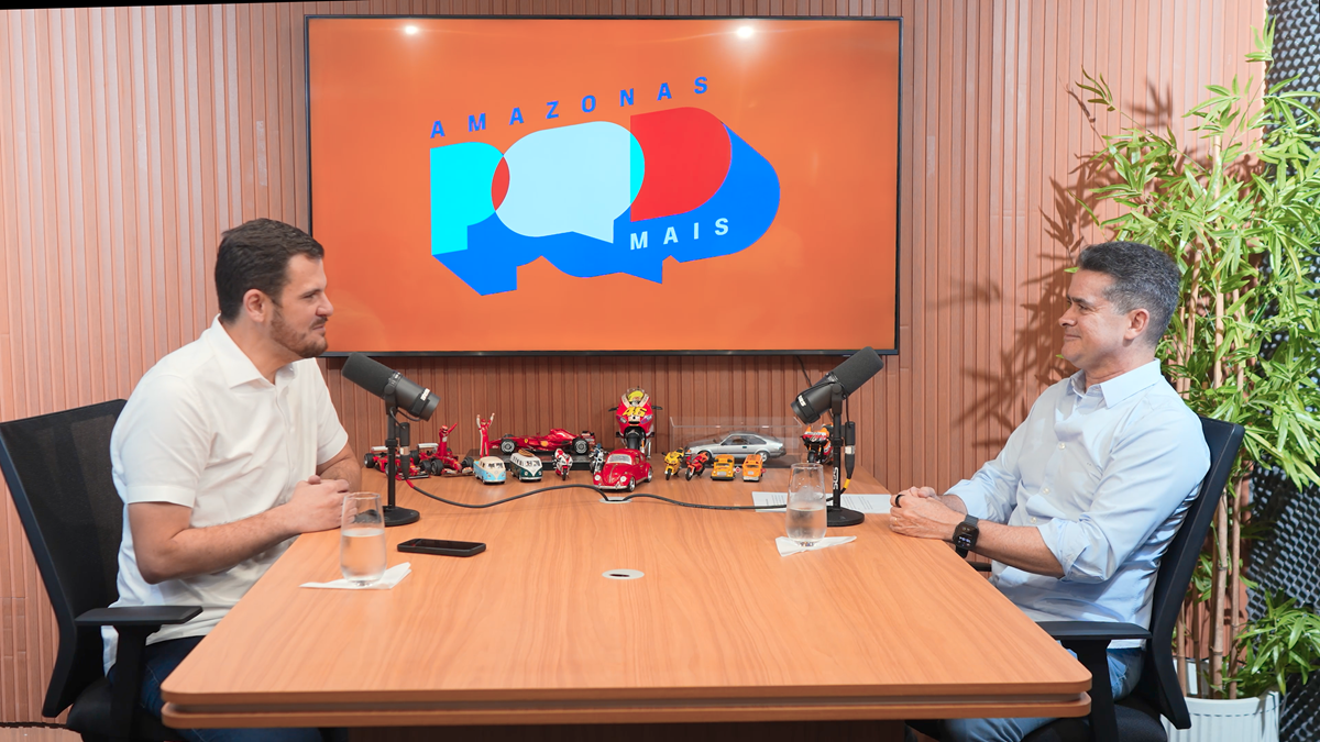 Amazonas PodMais reúne David Almeida e Renato Junior