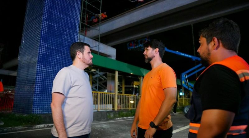 IMMU auxilia operação de concretagem na Torquato Tapajós