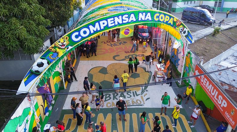 Rua da Copa terá atrações para crianças