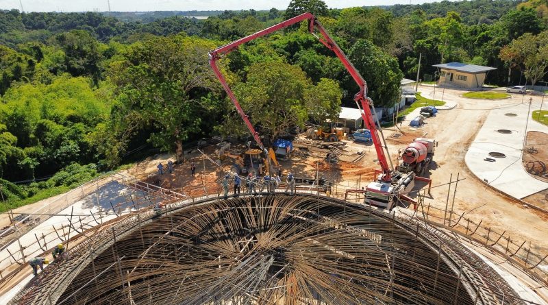 Prefeitura de Manaus avança com obras do Parque Encontro das Águas