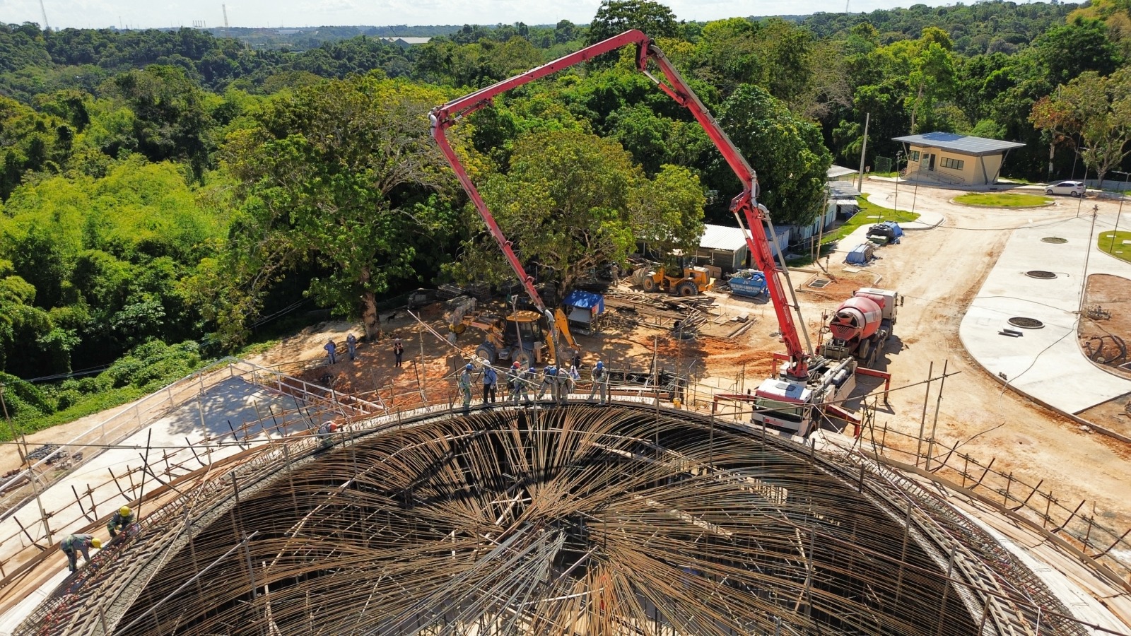 Prefeitura de Manaus avança com obras do Parque Encontro das Águas Rosa Almeida