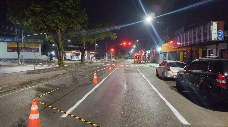 Avenida Margarita ganha nova sinalização viária