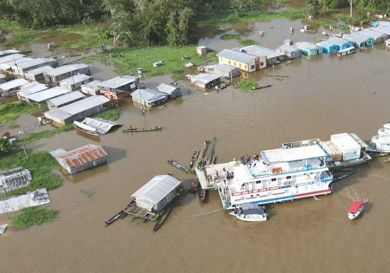 Santa Isabel do Rio Negro tem emergência homologada após cheia do Rio Negro