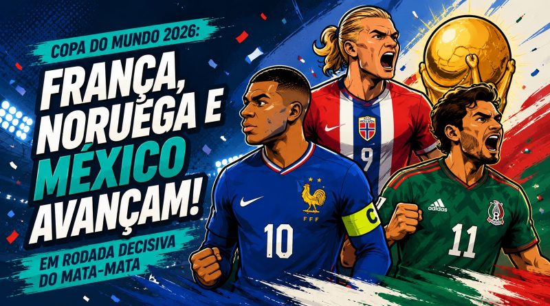 Mbappé brilha na vitória da França
