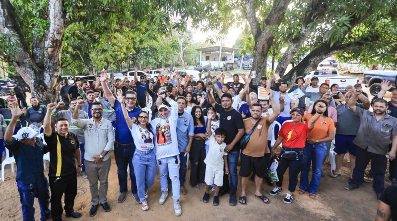 Dra. Shádia participa de reunião e caminhada durante agenda do Avante em Manaus