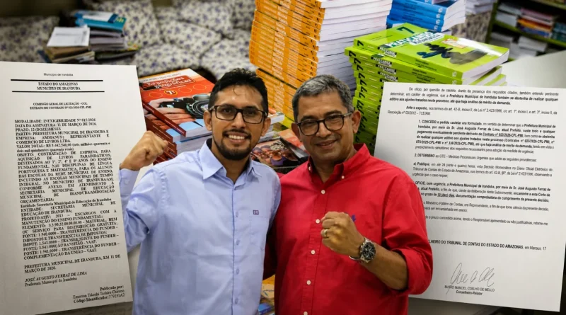 Contrato de Iranduba prevê livros para quatro anos escolares