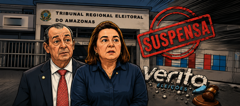 TRE-AM fixa multa de R$ 10 mil contra divulgação de pesquisa