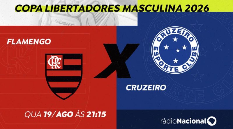 Cruzeiro enfrenta Flamengo por vaga nas quartas
