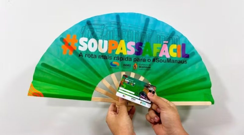 Sou Manaus 2026: cartão de R$ 30 tem seis passagens e pulseira