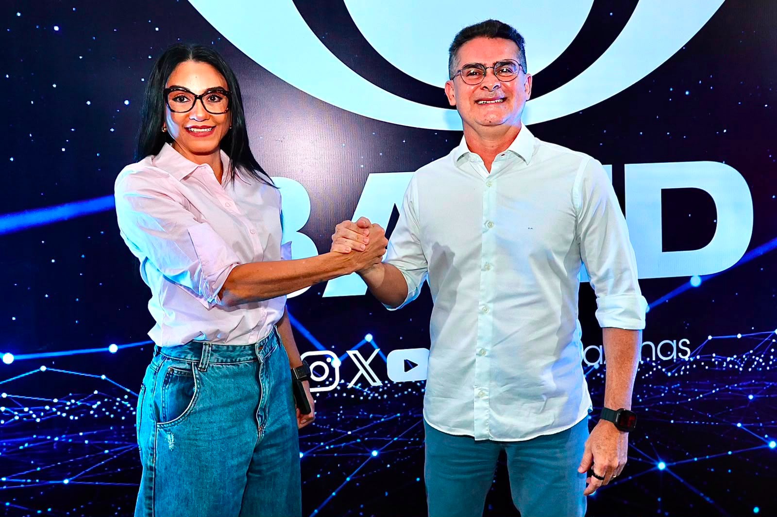 Debate na Band Amazonas destaca atenção básica e experiência de Dra. Shádia