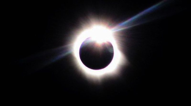 Eclipse solar total passa pela Islândia
