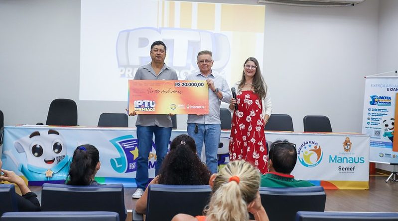 IPTU Premiado reforça educação fiscal em Manaus