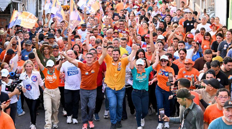 David inicia campanha nas ruas de sua comunidade