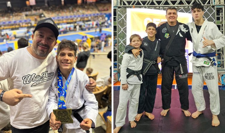 Gabriel Mesquita conquista ouro e bronze no jiu-jítsu
