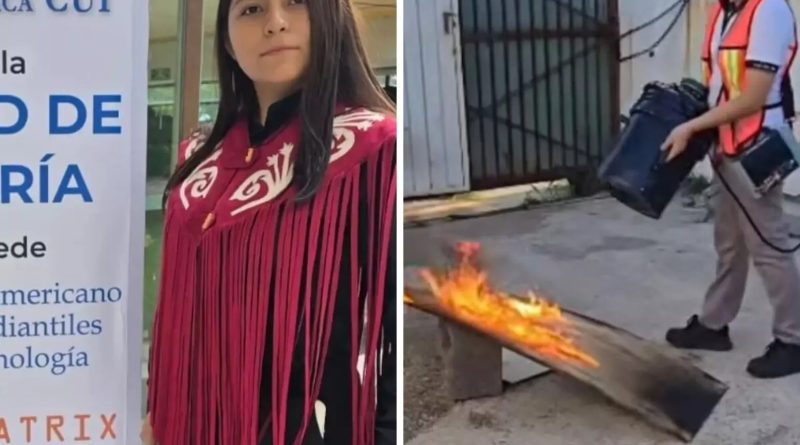 Estudante de 16 anos cria dispositivo que apaga fogo com som