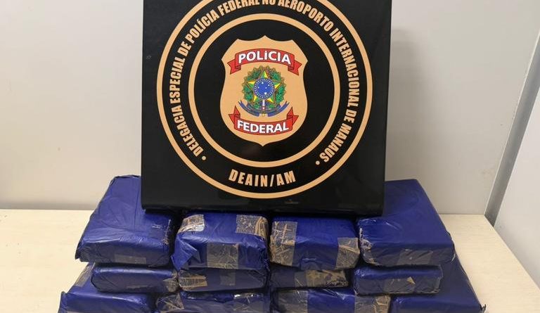 PF prende mulher com 12 kg de skunk em Manaus