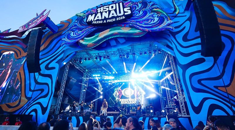 Palco Alfândega encerra #SouManaus 2026 em Manaus