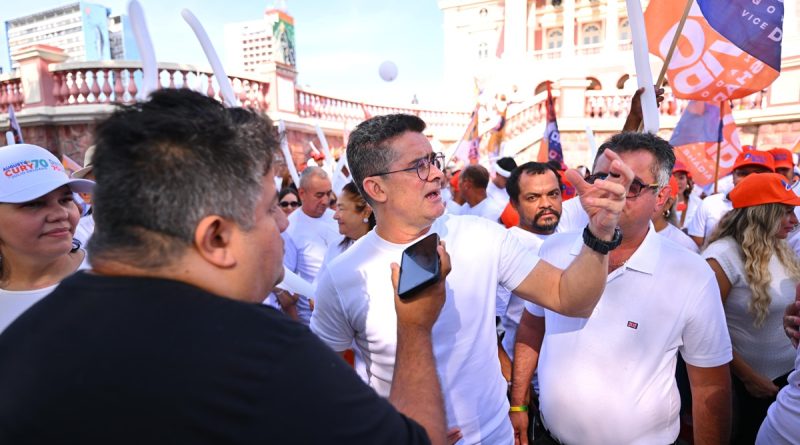 David Almeida aparece com 19,9% em pesquisa para Governo do Amazonas