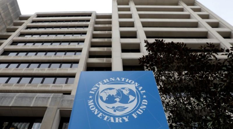 O prédio da sede do Fundo Monetário Internacional (FMI), em Washington 08/04/2019 REUTERS/Yuri Gripas