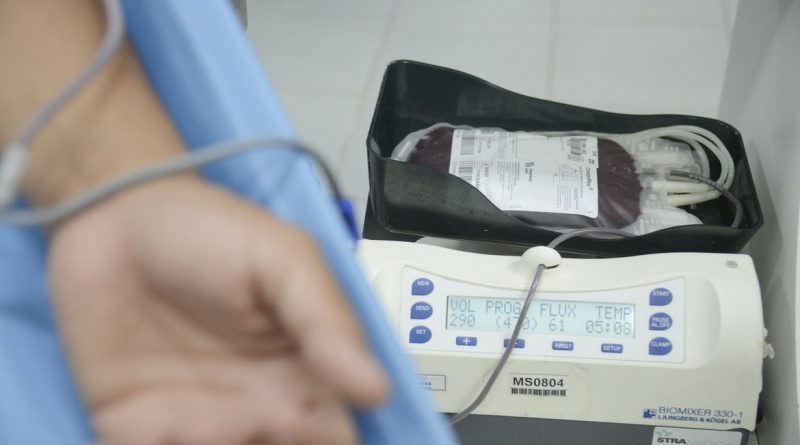 Campanha de doação de sangue no Instituto Estadual de Hematologia do Rio de Janeiro - Hemorio