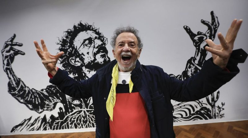 São Paulo (SP), 07/10/2026 - Caixa Cultural celebra os 90 Anos de Tom Zé com exposição interativa. Foto: Paulo Pinto/Agencia Brasil