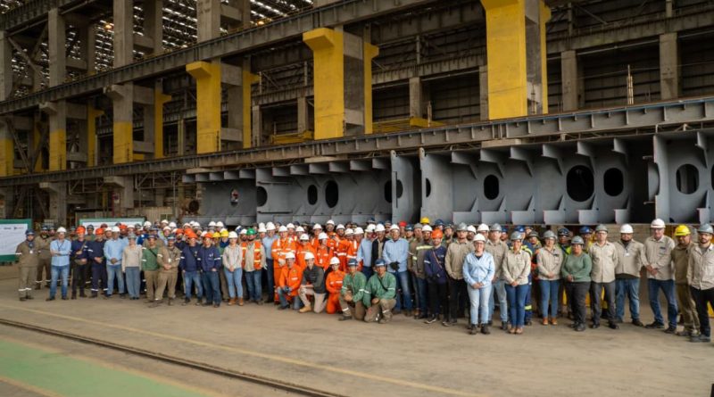 Rio de Janeiro (RJ), 15/10/2026 - Transpetro que iniciou a construção de navios que serão usados pela Petrobras. Foto: Transpetro/Divulgação