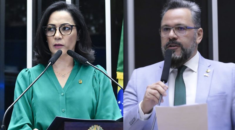 Brasília (DF), 04/10/2026 - Candidatos ao governo do Acre. Mailza Assis e Alan Rick. Foto: Arte/Agência Brasil