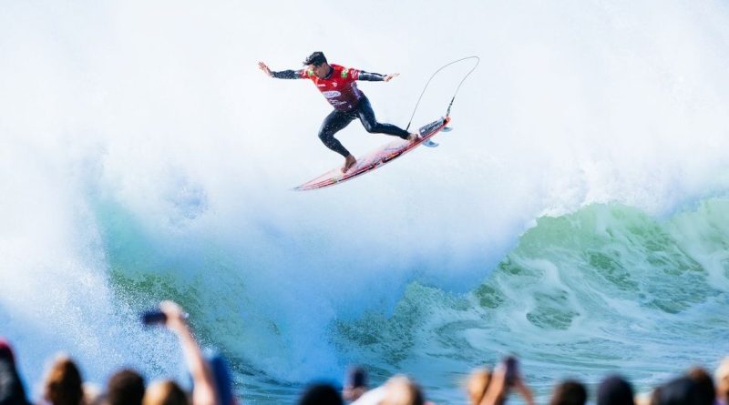Gabriel Medina é vice-campeão da etapa de Peniche, da WSL - em 23/10/2026