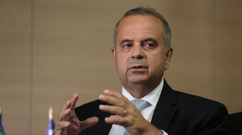 O ministro do Desenvolvimento Regional,Rogério Marinho, participa do programa A Voz do Brasil