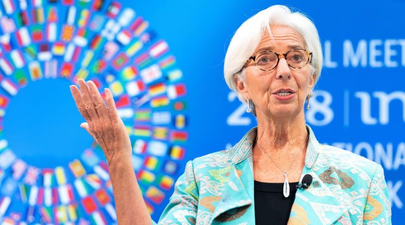 FMI, Christine Lagarde