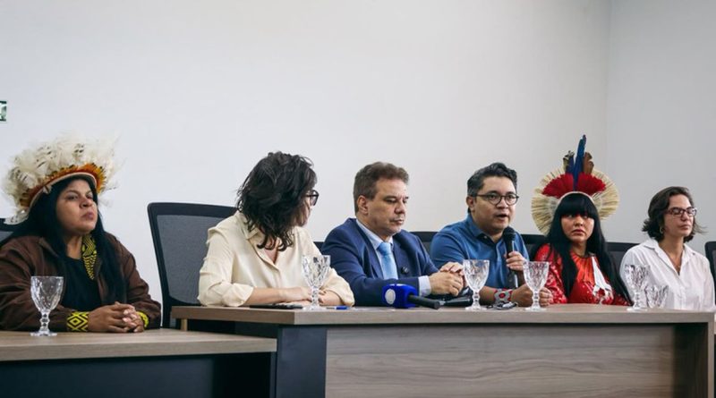 Brasília (DF), 31/10/2026 - Governo Federal reforça proteção de comunidades indígenas em Mato Grosso do Sul Ministros dos Povos Indígenas, Justiça e Segurança Pública e dos Direitos Humanos e da Cidadania estiveram no estado devido às denúncias de ameaças e violência após o segundo turno das eleições. Foto: Rony Eloy/Secom